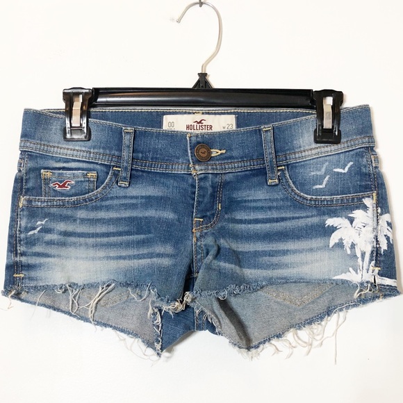 Hollister Pants - HOLLISTER | Low Rise Distressed Shorts